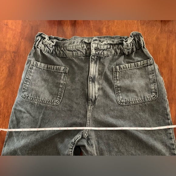 Zara High Waist Paperbag Jeans | Size 10 - Picture 4 of 4